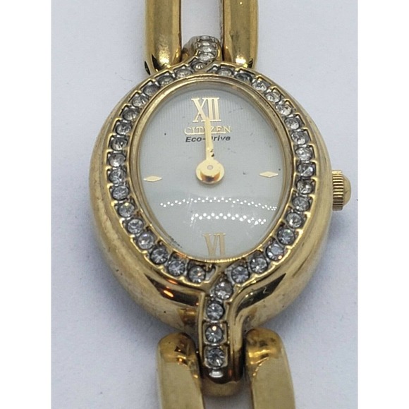 Citizen Lady Gold Eco-Drive Watch 5c0166 main image 6